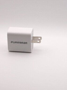 PureGear LightSpeed 20W USB‑C Fast Wall Charger – White – New